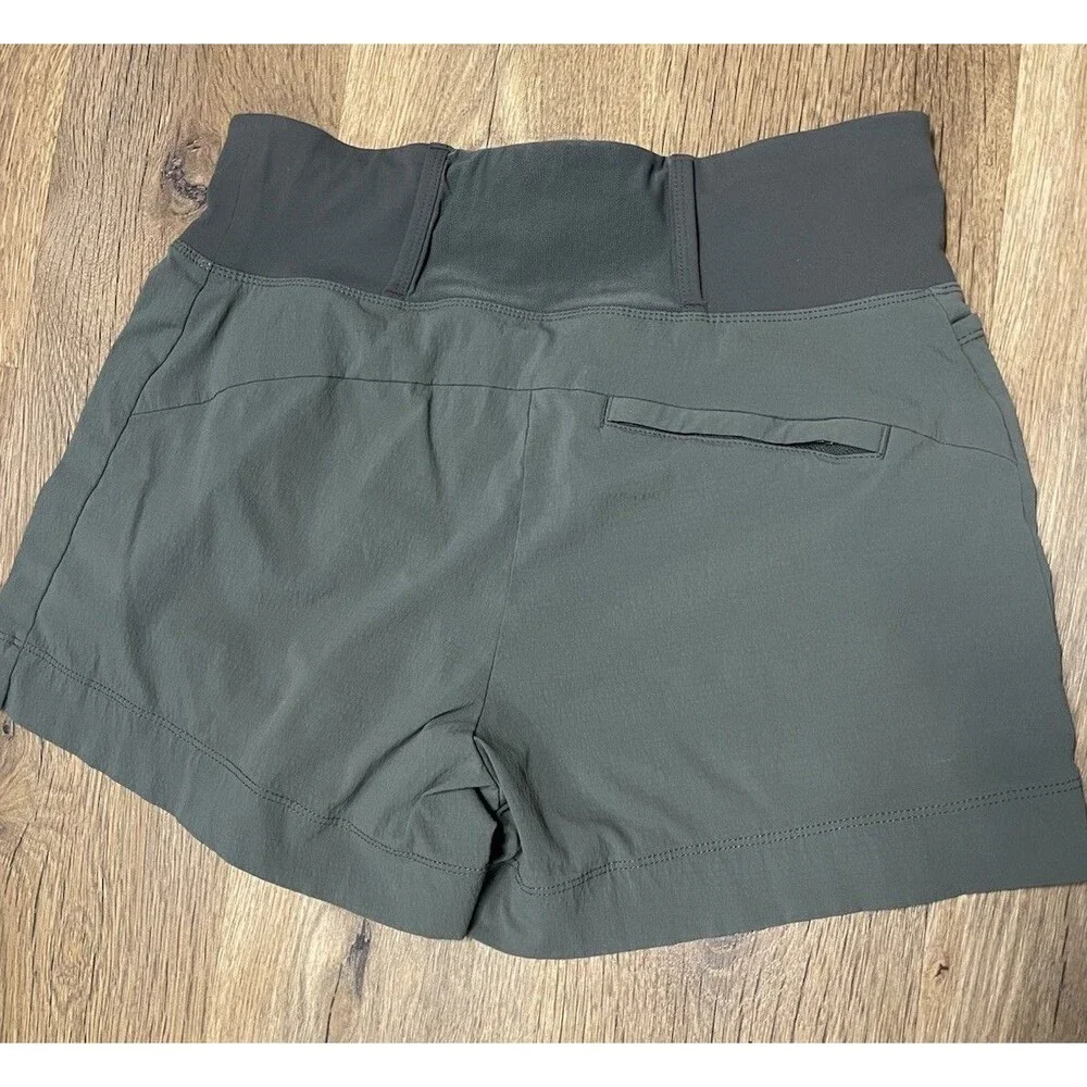 Athleta Trekkie North Shorts Womens 0 Green Hiking Workout